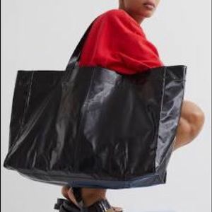 H&M Black Large Tote Shoulder Bag